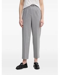 Benetton - Pleated Straight-Leg Trousers - Lyst