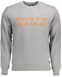 North Sails - Logo-Print Crew-Neck Sweatshirt - Lyst
