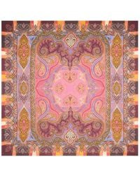 Etro - Scialle Con Stampa Paisley - Lyst