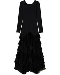 Twinset - Vestido largo con pliegues - Lyst