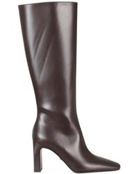 Mach & Mach - Leather Knee-High Boots - Lyst