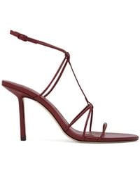 STUDIO AMELIA - Minuit Strappy Leather Sandals - Lyst