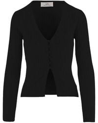 arch4 - Ribbed-Knit Cardigan - Lyst