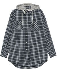 Miu Miu - Checked Flannel Shirt - Lyst