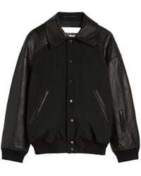 Jil Sander - Chaqueta a paneles - Lyst