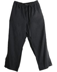Y-3 - Pantalon Ceinturé À Fermeture Bouton - Lyst
