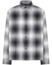 Amiri - Logo-Embroidered Check Shirt - Lyst