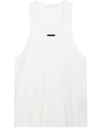 Fear Of God - Essential Logo-Patch Tank Top - Lyst