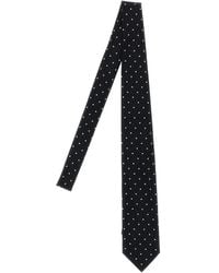 Brioni - Cravatta A Pois Jacquard - Lyst
