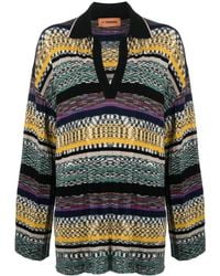 Missoni - Polo Holgado A Rayas - Lyst