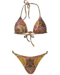 SOFIA ERHAN - Rosie Bikini Met Paisley-Print - Lyst