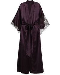 Carine Gilson - Silk Dressing Gown - Lyst