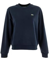 Lacoste - Pull À Patch Logo - Lyst