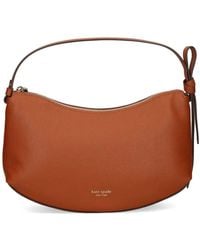 Kate Spade - Loop Zip Leather Shoulder Bag - Lyst