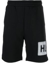 Helmut Lang - Shorts sportivi con stampa - Lyst