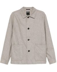 ZEGNA - Patch-Pocket Button-Front Jacket - Lyst
