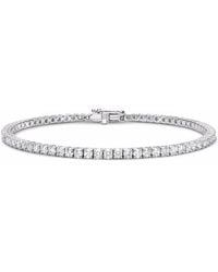 Pragnell - 18Kt Brilliant Cut Diamond Line Bracelet - Lyst