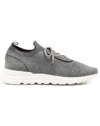 Eleventy - Sneakers Mit Gestrickten Einsätzen - Lyst