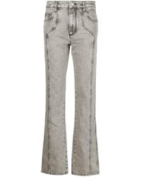 Isabel Marant - Skinny-Jeans mit Kontrasteinsatz - Lyst
