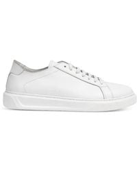 Franzese Collection - Hand-Stitched Leather Sneakers - Lyst