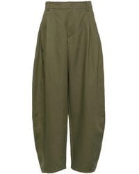 CROQUIS - Cotton-Blend Tapered Trousers - Lyst