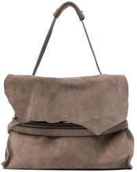 Moschino - Alicante Belt-Detail Foldover Tote Bag - Lyst