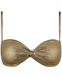Aubade - Twist-Detail Bandeau Bikini Top - Lyst