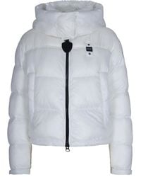 Blauer - Donsjack Met Capuchon - Lyst