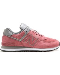 New Balance - 574 Concepts Rose Low Top Sneakers - Lyst