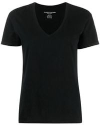 Majestic Filatures - T-Shirt Mit V-Ausschnitt - Lyst