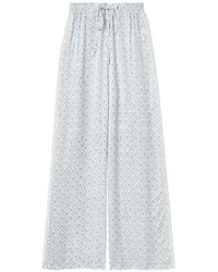 Claudie Pierlot - Palazzo Broek Met Print - Lyst