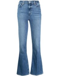 PAIGE - Laurel Canyon Flared Jeans - Lyst