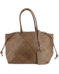 IBELIV - Woven Leather Shoulder Bag - Lyst