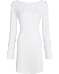 KARL LAGERFELD - Textured Faux-Pearl Beach Dress - Lyst