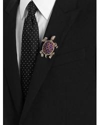 Dolce & Gabbana - Sartoria Turtle-Shaped Brooch - Lyst