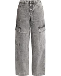 Michael Kors - Wide-Leg Cargo Jeans - Lyst