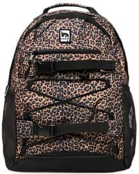 Obey - Commuter Leopard-Print Buckled Backpack - Lyst