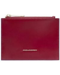 Piquadro - Leather Coin Wallet - Lyst