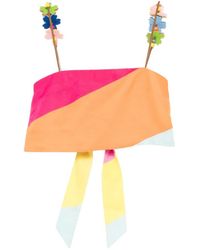 Mira Mikati - Flower Straps Top - Lyst