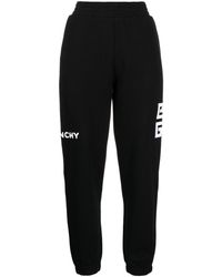 Givenchy - Logo-patch Cotton Track Pants - Lyst