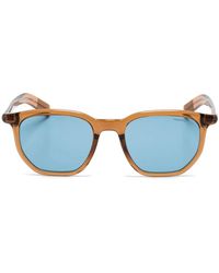Montblanc - Geometric-Frame Sunglasses - Lyst