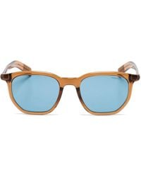 Montblanc - Geometric-Frame Sunglasses - Lyst