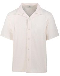 DUNST - Buttoned Short-Sleeve Shirt - Lyst