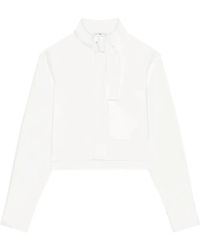 Courreges - Camicia Con Fibbia - Lyst