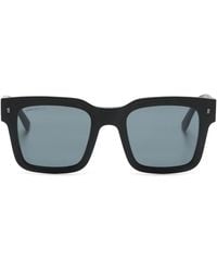 DSquared² - Icon Square-Frame Sunglasses - Lyst