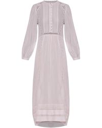 Isabel Marant - Midi-Jurk Met Kant - Lyst