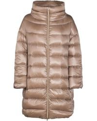Herno - Doudoune Oversize À Col Montant - Lyst