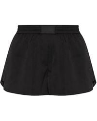 Helmut Lang - Shorts Con Applicazione Logo - Lyst