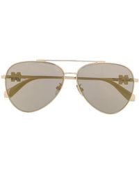 Off-White c/o Virgil Abloh - Zonnebril Met Piloten Montuur - Lyst