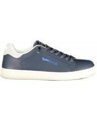 Gas - Logo-Embroidered Lace-Up Sneakers - Lyst